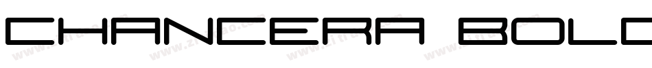 Chancera Bold字体转换
